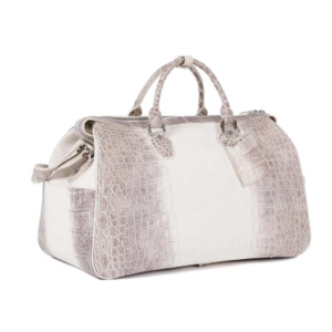 Crocodile Skin Large Hand Bag