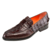 crocodile skin loafers