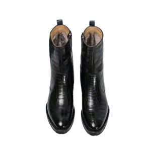 Crocodile Skin Boots