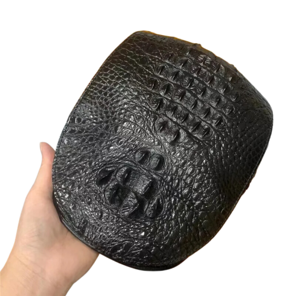 crocodile skin newsboy hat