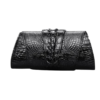 Crocodile Skin Oversized Clutch Bag