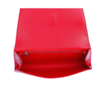 Crocodile Skin Oversized Clutch Bag