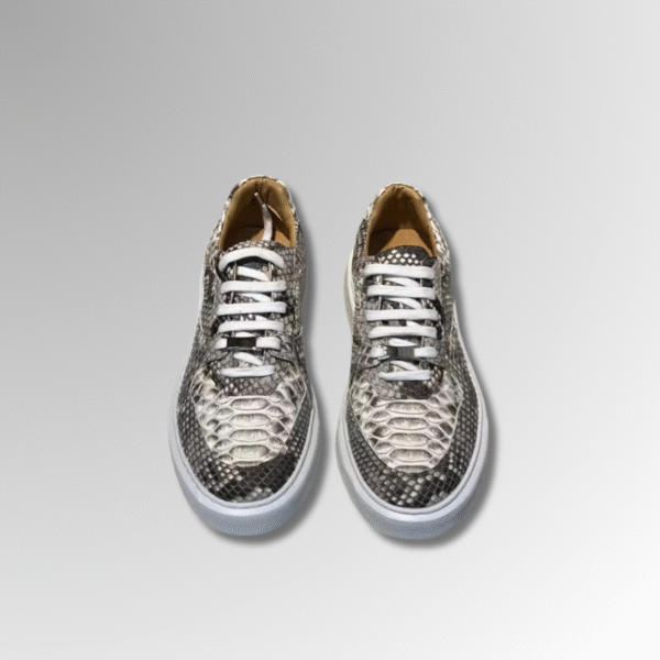 Python Snake Skin Sneakers