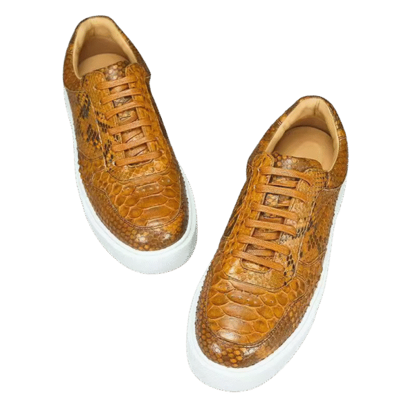 snake skin sneakers