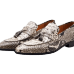 Snake Skin Loafers With Tassels-alt8