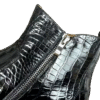 Crocodile Belly Skin Ankle Boots