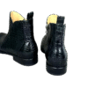 Crocodile Belly Skin Ankle Boots