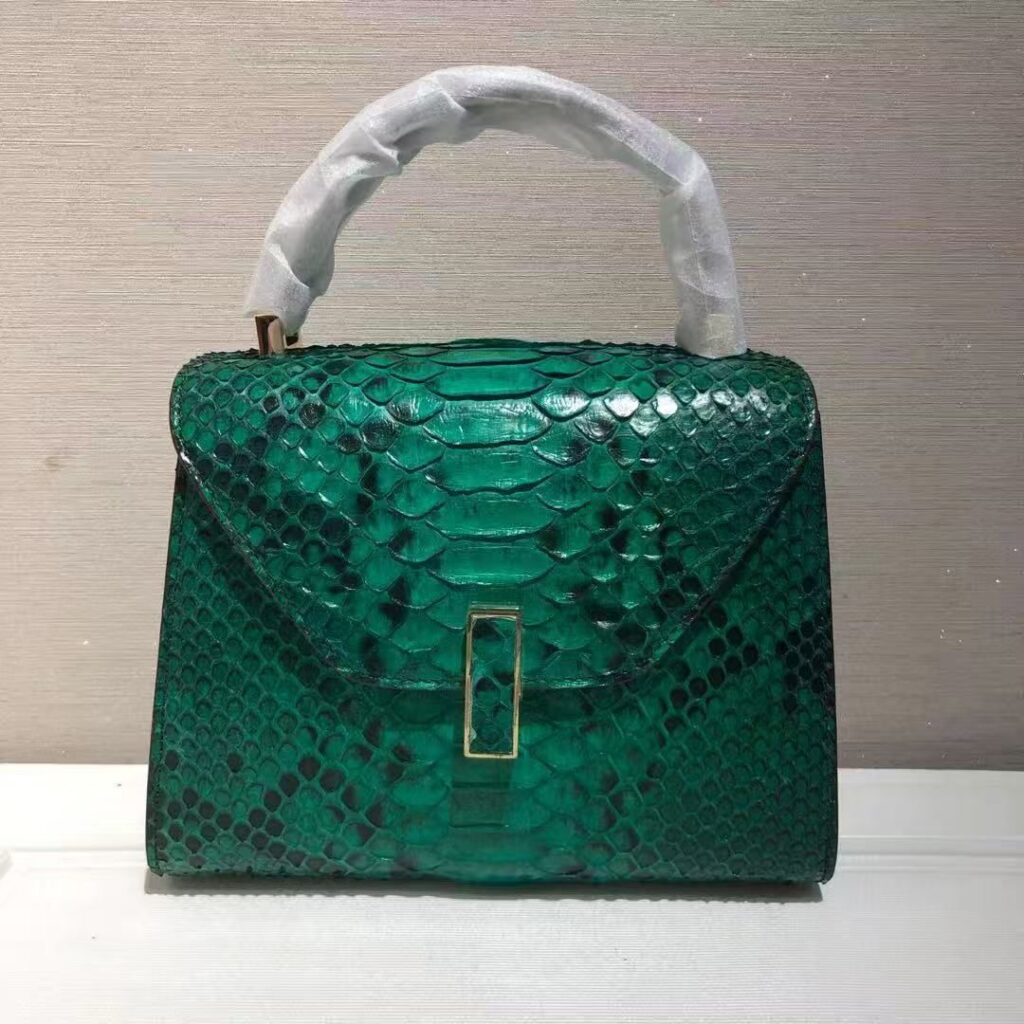 Women's snake Leather Handbag-alt4