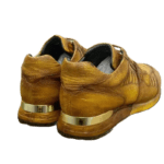 ostrich foot skin sneakers