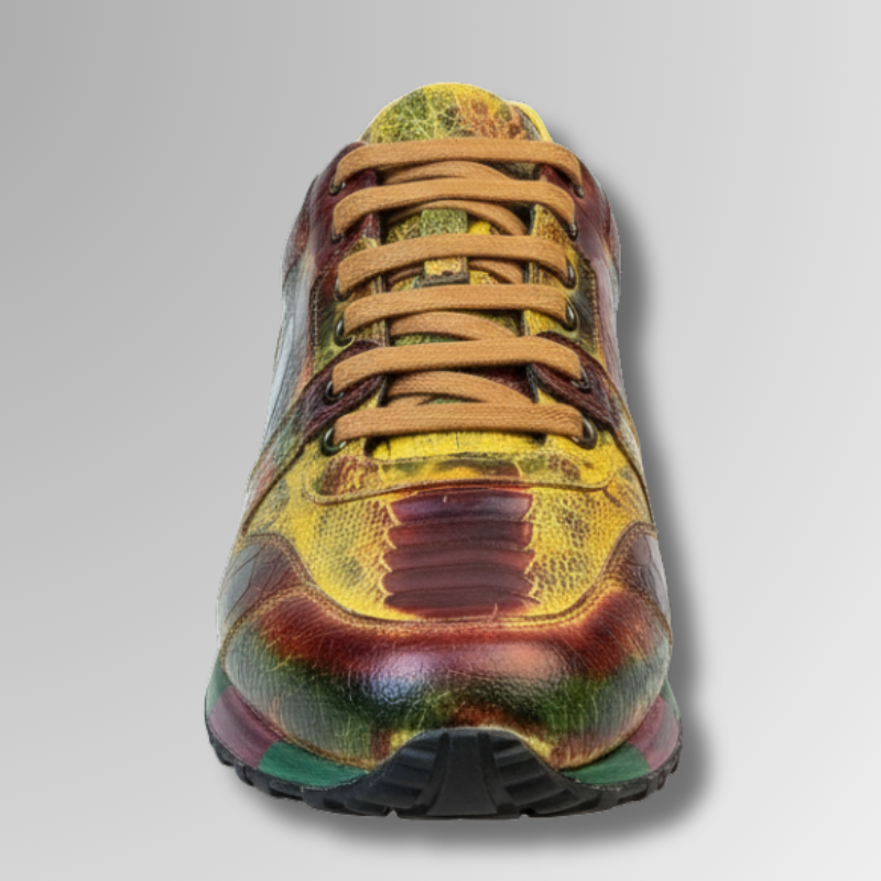 Ostrich Foot Skin Vintage Sneakers-alt2