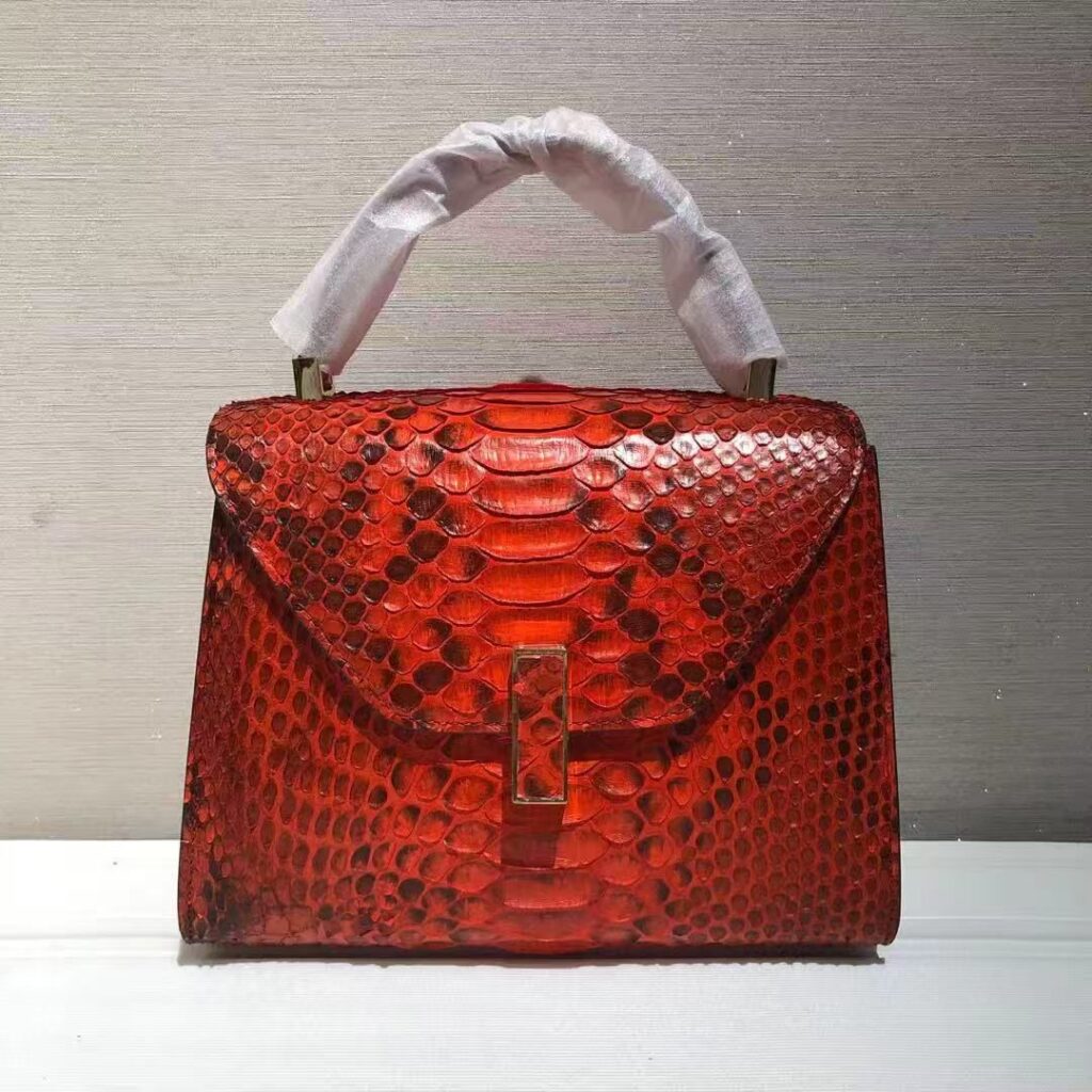 Women's snake Leather Handbag-alt2