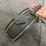 Crocodile Skin Round Handbag-alt6