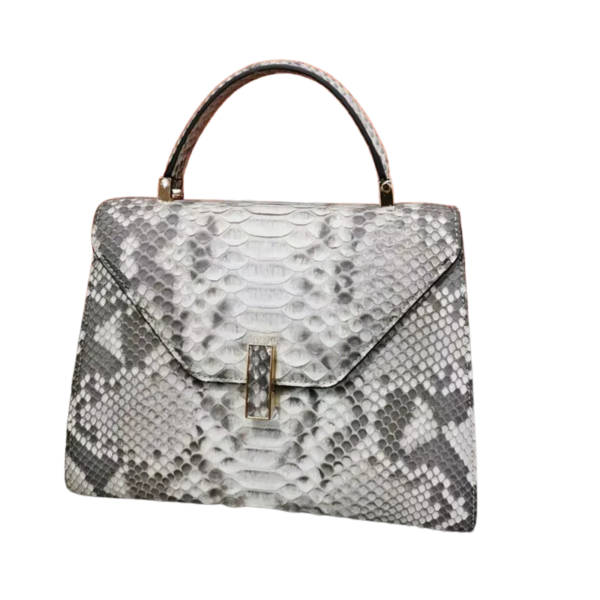 genuine snake leather handbag