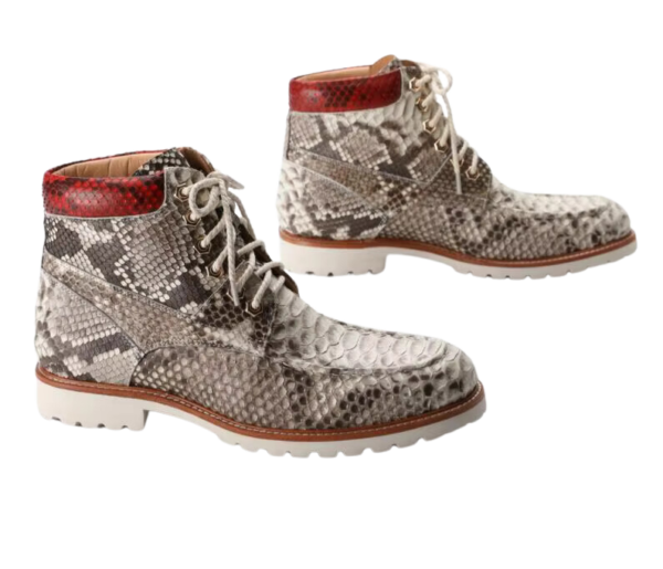 snake skin boots for men