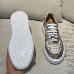 snake skin sneakers