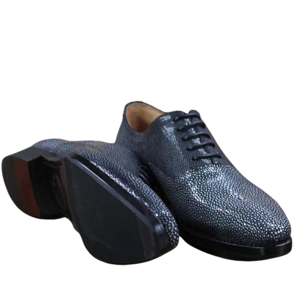 stingray skin dress shoes