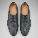 Stingray Skin Lace-Up Shoes