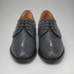 Stingray Skin Lace-Up Shoes