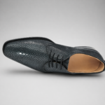 Stingray Skin Lace-Up Shoes