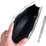 Snake Cobra Skin Clutch