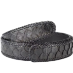 Python Skin Belt Without Buckle