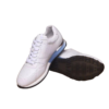 White Ostrich Skin Sneakers