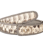 Python Skin Belt Without Buckle