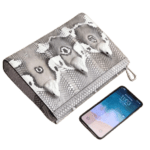 Snake Cobra Skin Clutch