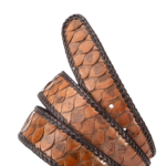 Python Skin Belt Without Buckle