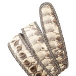 Python Skin Belt Without Buckle
