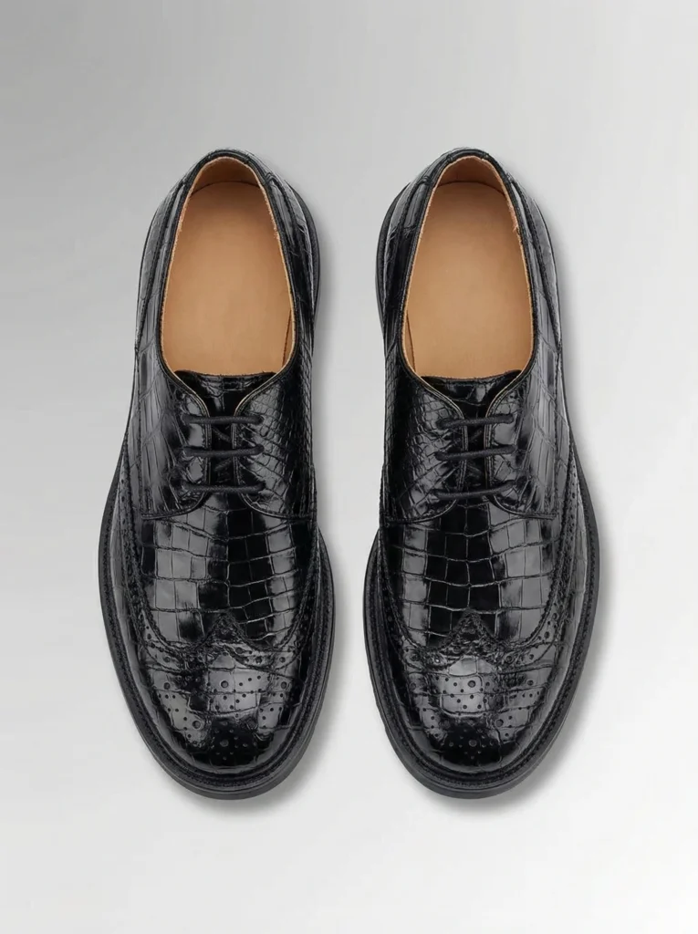 Crocodile Skin Brogue shoes