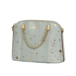 Snake Skin Square Handbag