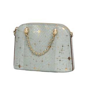 Snake Skin Square Handbag