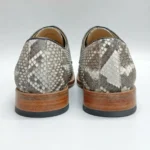 Python Snake Skin Lace-up Shoes