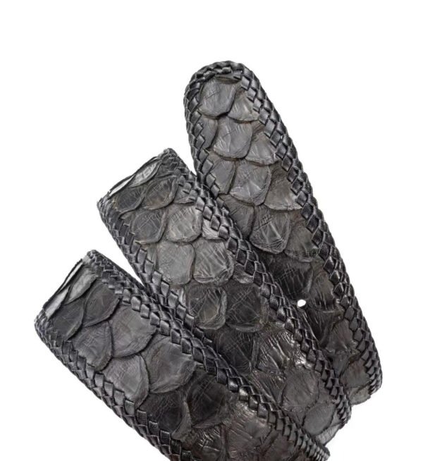 Python Skin Belt Without Buckle