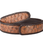 Python Skin Belt Without Buckle