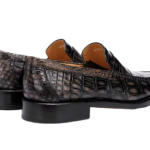 Crocodile Skin Loafers