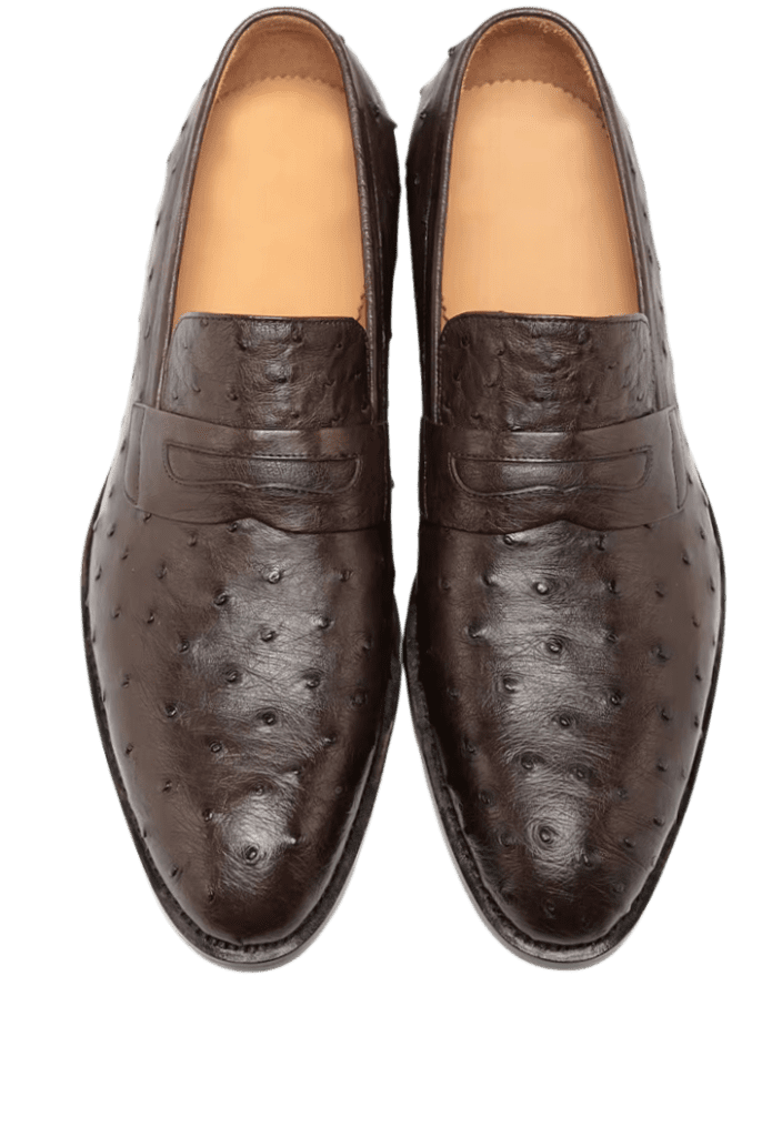 Ostrich Skin Dress Shoes-alt2