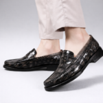 Alligator Skin Handpainted Loafers