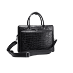 Crocodile Skin Men's Business Briefcase-alt7
