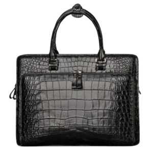 Crocodile Skin Men's Business Briefcase