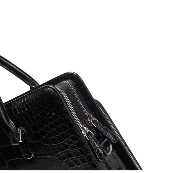 Crocodile Skin Men's Business Briefcase