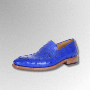 Ostrich Skin Loafers