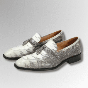 New Arrivals 6 Lizard Skin Loafers With Tassels