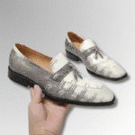 Lizard Skin Loafers With Tassels-alt5