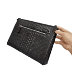 Python Snake Skin Clutch
