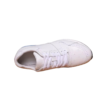 White Ostrich Skin Sneakers