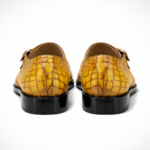 Luxury Alligator Leather Double Monk