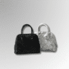 Crocodile Skin Patchwork Handbag