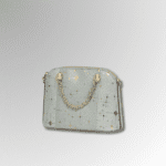 Snake Skin Square Handbag